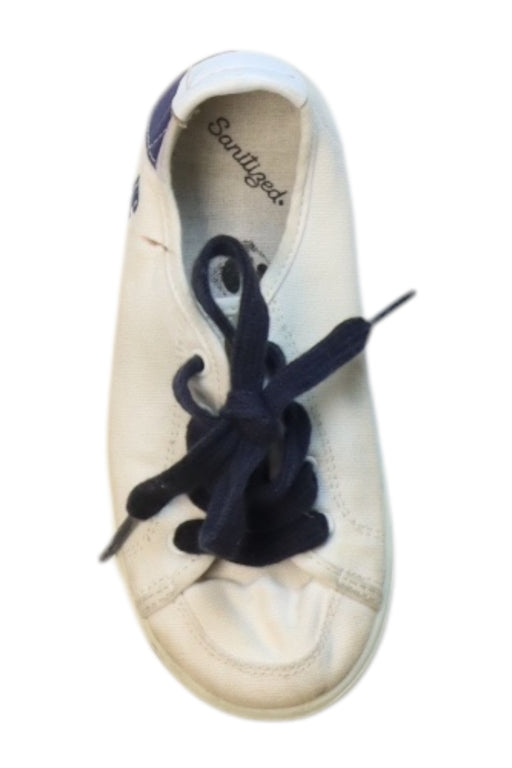 A White Sneakers from Jacadi in size 4T for neutral. (Front View)