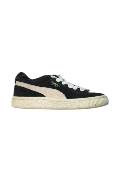 A Black Sneakers from Puma in size 5T for neutral. (Front View)