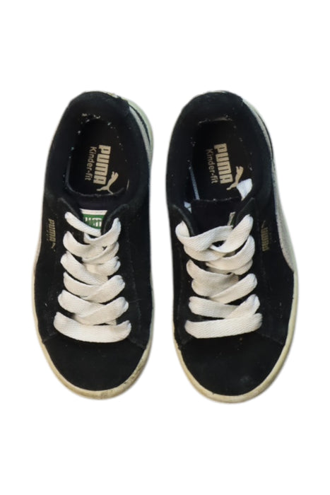 A Black Sneakers from Puma in size 5T for neutral. (Back View)
