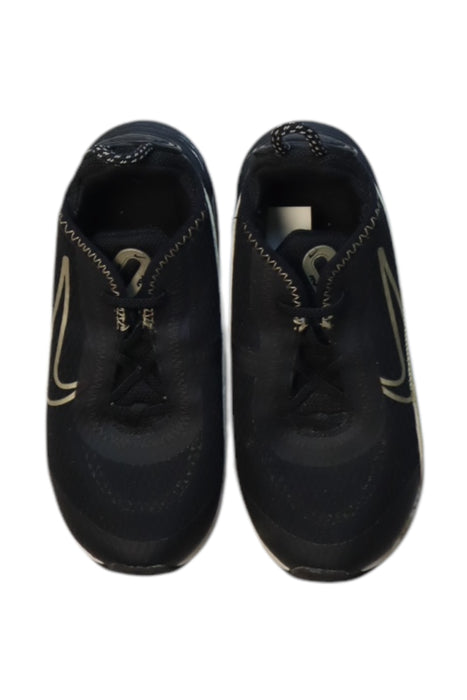 A Black Sneakers from Nike in size 3T for boy. (Back View)