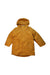 A Yellow Coats from Liewood in size 6T for neutral. (Front View)