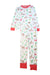 A Multicolour Pyjama Sets from Boden in size 6T for girl. (Front View)
