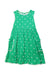 A Green Sleeveless Dresses from Boden in size 5T for girl. (Front View)