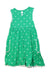 A Green Sleeveless Dresses from Boden in size 5T for girl. (Back View)