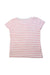 A Pink Short Sleeve Tops from Boden in size 5T for girl. (Back View)