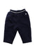 A Navy Sweatpants from Petit Bateau in size 12-18M for neutral. (Front View)