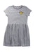A White Short Sleeve Dresses from Petit Bateau in size 10Y for girl. (Front View)