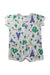 A Multicolour Short Sleeve Rompers from Petit Bateau in size 6-12M for neutral. (Back View)
