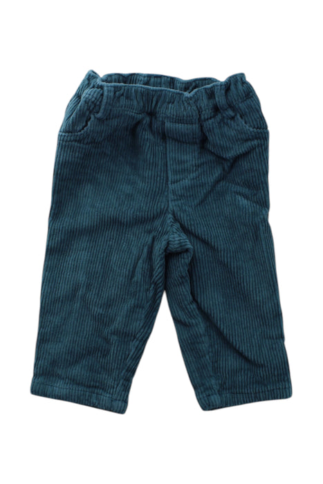 A Teal Casual Pants from Jacadi in size 6-12M for neutral. (Front View)