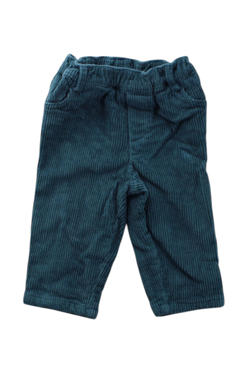 A Teal Casual Pants from Jacadi in size 6-12M for neutral. (Front View)