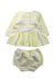 A Yellow Shorts Sets from Janie & Jack in size 18-24M for neutral. (Back View)