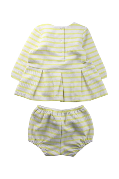 A Yellow Shorts Sets from Janie & Jack in size 18-24M for neutral. (Back View)