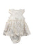 A Ivory Sleeveless Rompers from Little Marc Jacobs in size 6-12M for girl. (Back View)