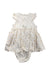 A Ivory Sleeveless Rompers from Little Marc Jacobs in size 6-12M for girl. (Back View)