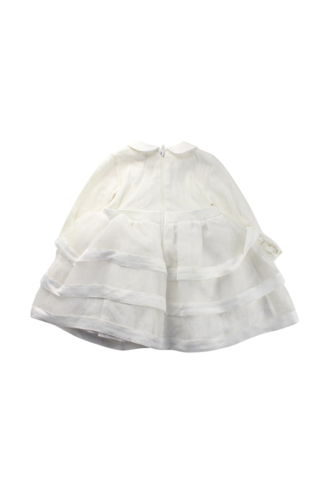 A White Dress Sets from Chicco in size 6-12M for girl. (Back View)