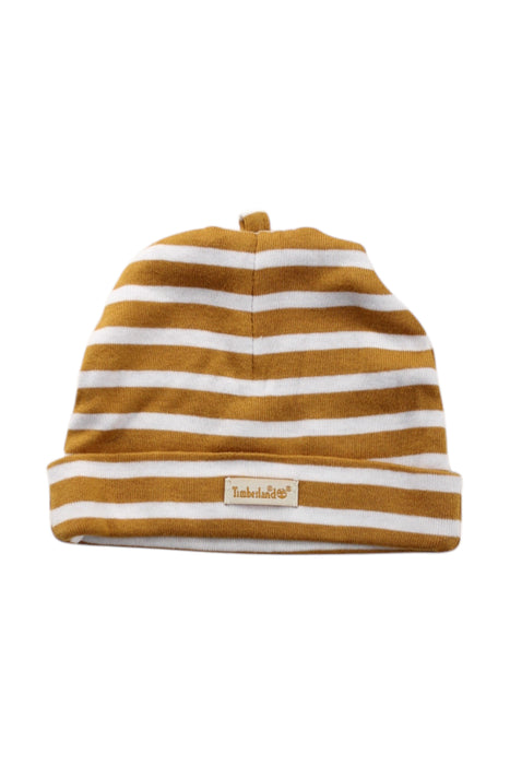 A White Beanies from Timberland in size O/S for neutral. (Front View)