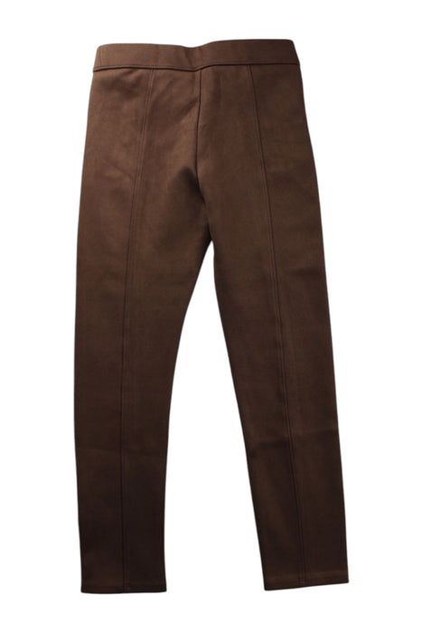 A Brown Casual Pants from Janie & Jack in size 8Y for girl. (Back View)