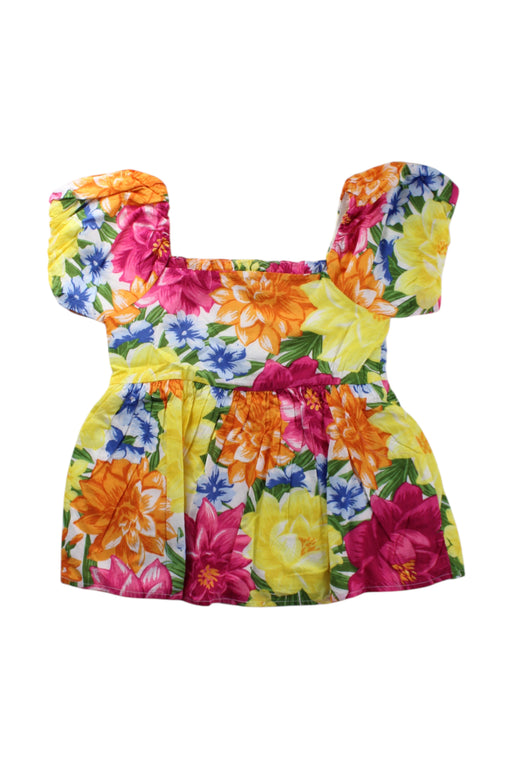 A Multicolour Short Sleeve Tops from Janie & Jack in size 8Y for girl. (Front View)