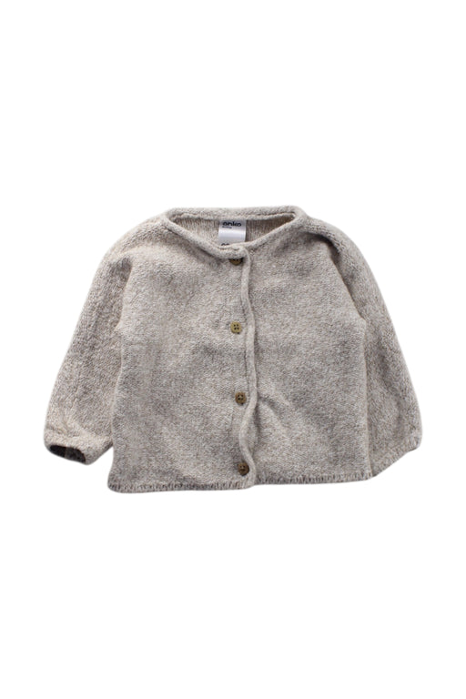 A Beige Cardigans from Anko in size 3-6M for neutral. (Front View)