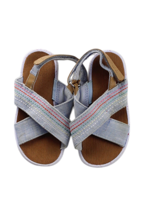 A Multicolour Sandals from Toms in size 18-24M for neutral. (Back View)