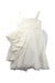 A Ivory Sleeveless Dresses from Nicholas & Bears in size 6T for girl. (Back View)