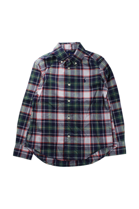 A Multicolour Long Sleeve Shirts from Ralph Lauren in size 5T for boy. (Front View)