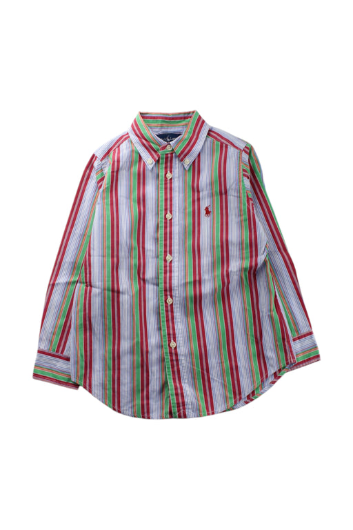 A Multicolour Long Sleeve Shirts from Ralph Lauren in size 4T for boy. (Front View)