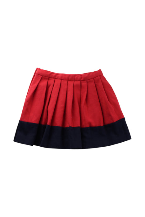 A Red Short Skirts from Jacadi in size 4T for girl. (Back View)