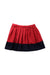 A Red Short Skirts from Jacadi in size 4T for girl. (Back View)