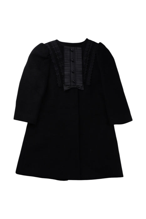 A Black Coats from Nicholas & Bears in size 3T for girl. (Front View)
