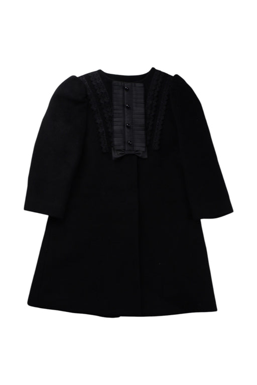 A Black Coats from Nicholas & Bears in size 3T for girl. (Front View)