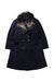 A Navy Coats from Nicholas & Bears in size 3T for girl. (Front View)