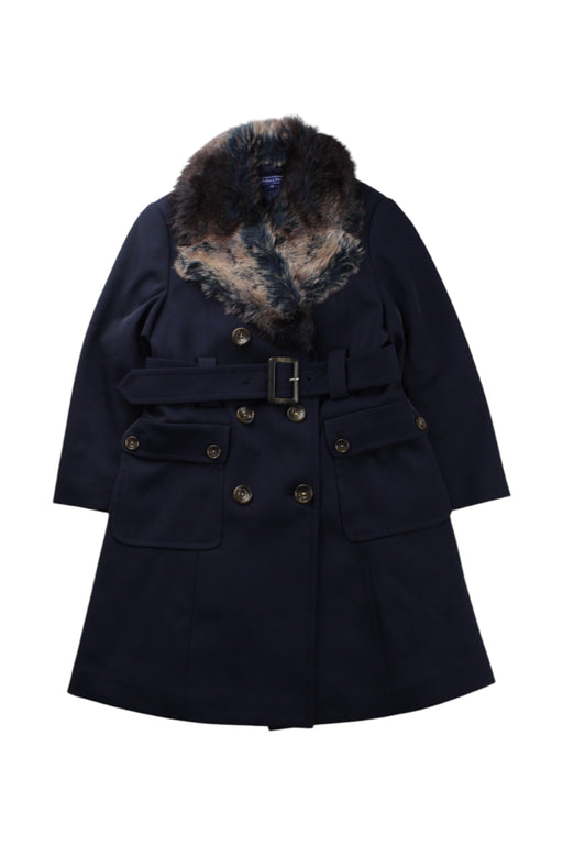 A Navy Coats from Nicholas & Bears in size 3T for girl. (Front View)