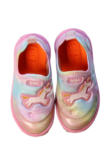 A Multicolour Sneakers from Bibi in size 4T for girl. (Back View)