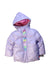 A Purple Puffer/Quilted Coats & Outerwear from Billieblush in size 4T for girl. (Front View)