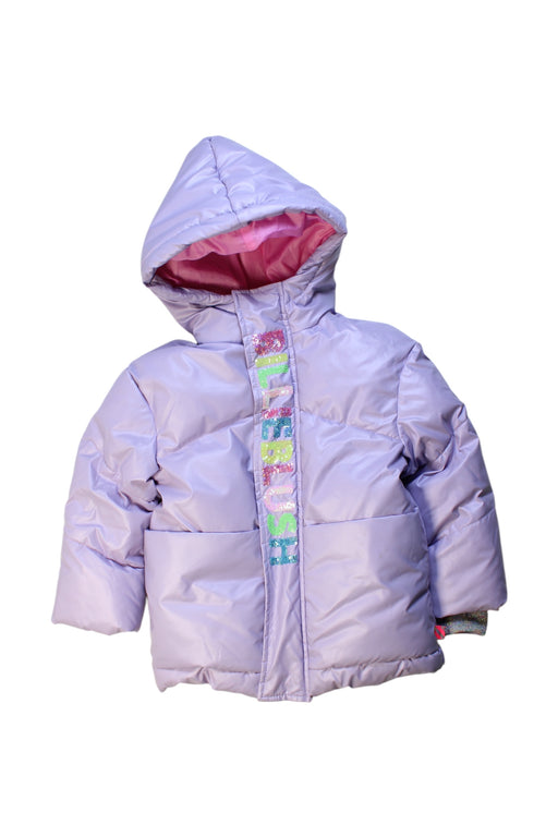 A Purple Puffer/Quilted Coats & Outerwear from Billieblush in size 4T for girl. (Front View)