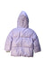 A Purple Puffer/Quilted Coats & Outerwear from Billieblush in size 4T for girl. (Back View)