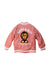 A Pink Lightweight Jackets from Bape by A Bathing Ape in size 2T for girl. (Back View)