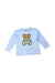 A Blue Long Sleeve T Shirts from Moschino in size 2T for boy. (Front View)