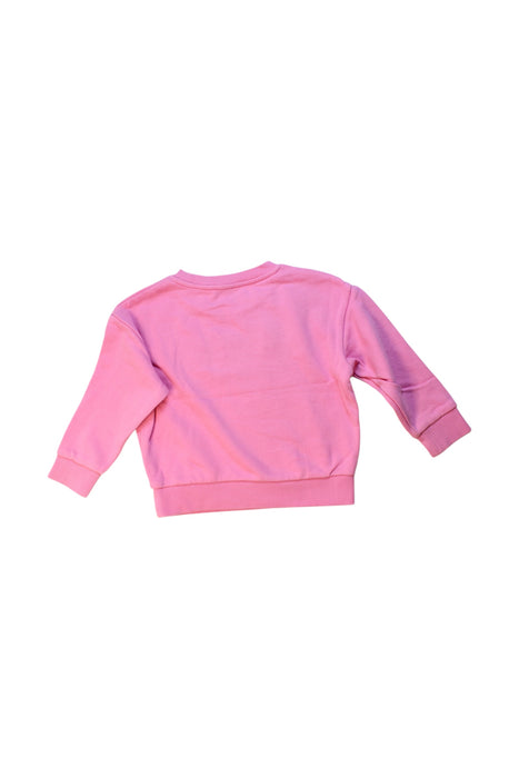 A Pink Crewneck Sweatshirts from Little Marc Jacobs in size 4T for girl. (Back View)