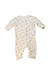 A Ivory Long Sleeve Rompers from Petit Bateau in size 6-12M for boy. (Front View)