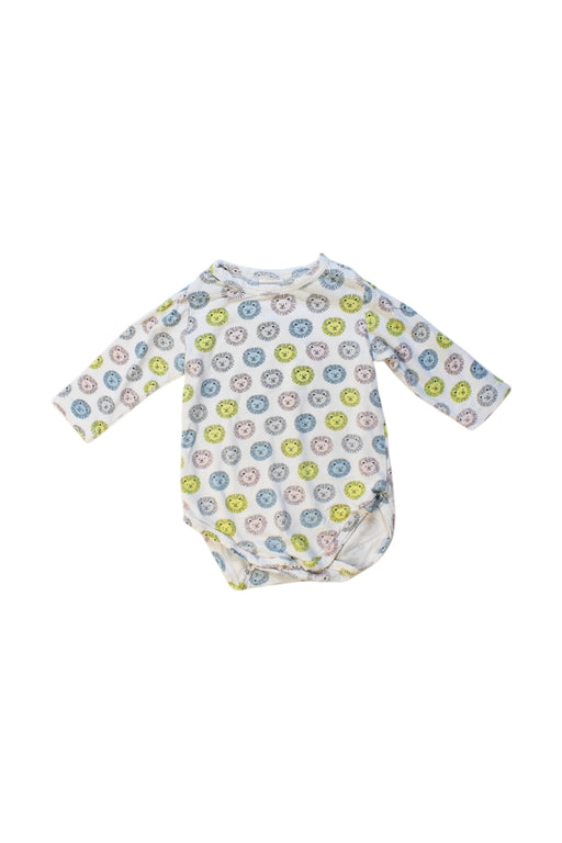 A Multicolour Long Sleeve Bodysuits from Seed in size 0-3M for boy. (Front View)
