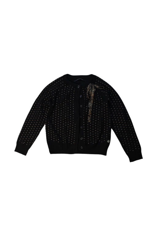 A Black Cardigans from Little Akiabara in size 4T for girl. (Front View)