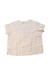 A Beige Short Sleeve Tops from Bonpoint in size 6-12M for girl. (Back View)