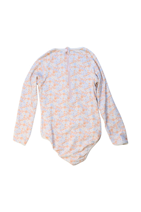 A Multicolour Long Sleeve Bodysuits from Seed in size 5T for girl. (Back View)