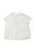 A Ivory Short Sleeve Tops from Little Akiabara in size 4T for girl. (Back View)