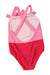A Pink Swimsuits from Nanos in size 6T for girl. (Back View)