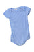A Blue Short Sleeve Bodysuits from Petit Bateau in size 3-6M for boy. (Front View)