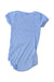 A Blue Short Sleeve Bodysuits from Petit Bateau in size 3-6M for boy. (Back View)