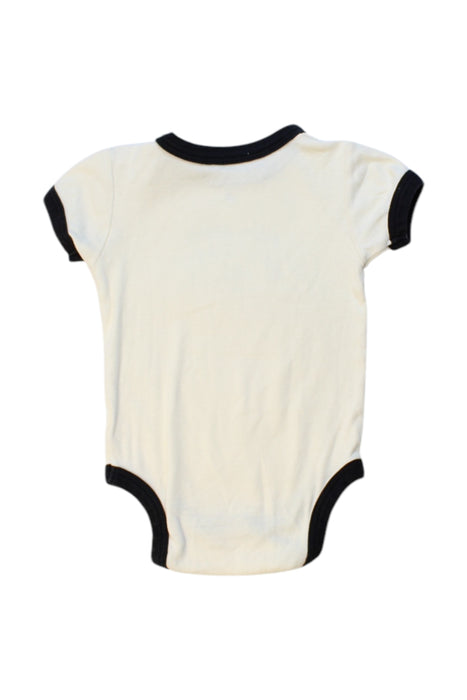 A White Short Sleeve Bodysuits from Little Akiabara in size 6-12M for boy. (Back View)
